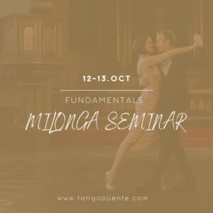 Milonga Seminar at TangoPuente