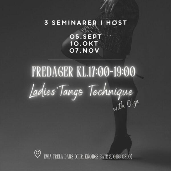 Ladies Tango Technique