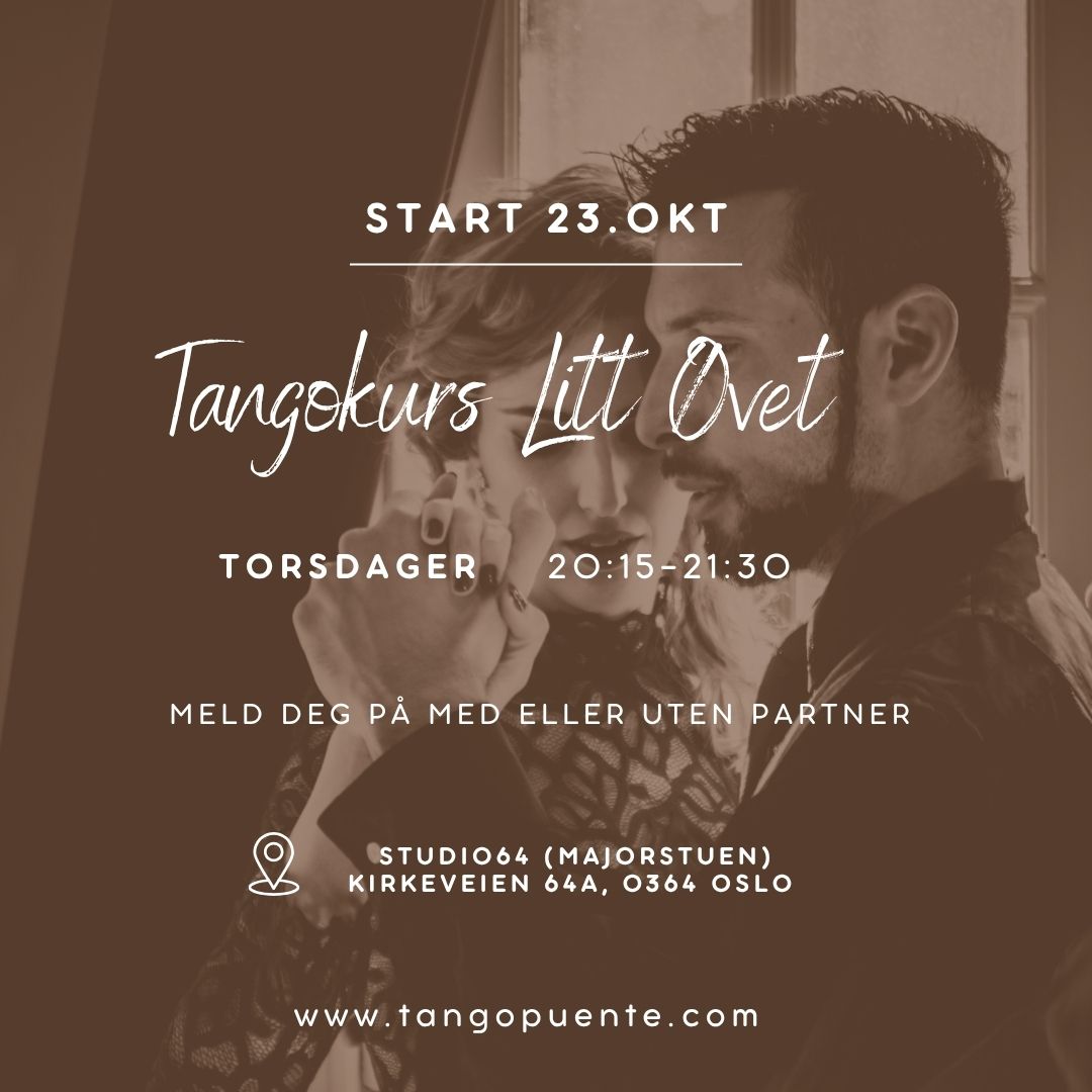 Tangokurs Litt Øvet